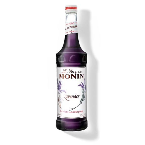 Monin Lavender Flavored Syrup - 750ml cocktail mixes