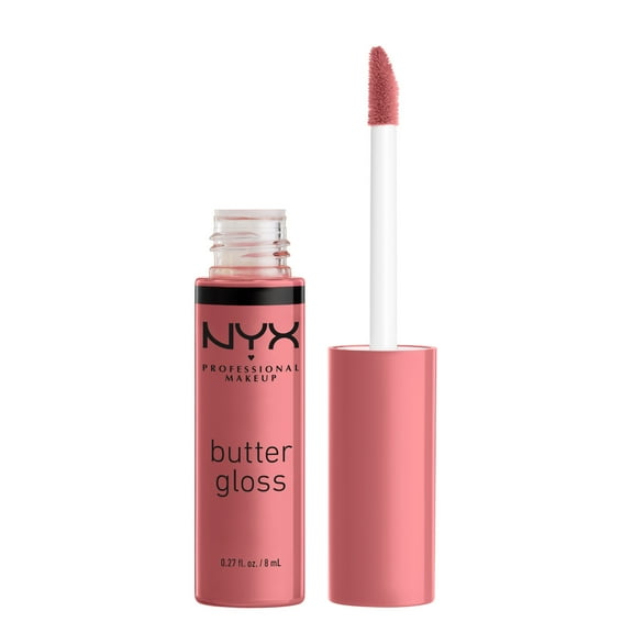 (2 pack) NYX Professional Makeup Butter Gloss, Non-Sticky Lip Gloss, Tiramisu, 0.27 Oz