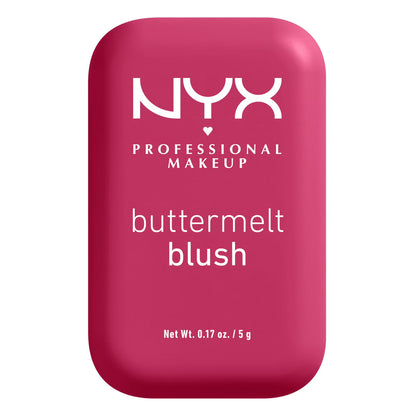 NYX Professional Makeup Buttermelt Powder Blush, Butta than before
