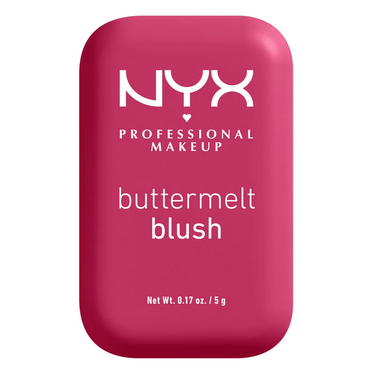 NYX Professional Makeup Buttermelt Powder Blush, Butta than before