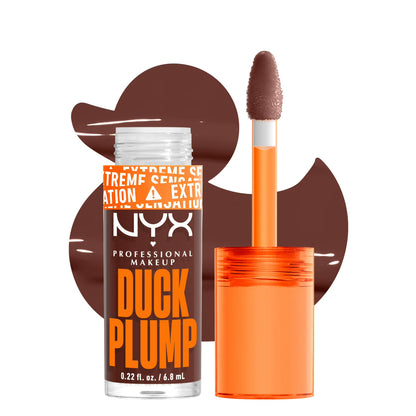 NYX Professional Makeup Duck Plump Extreme Sensation Lip Plumping Gloss, Twice the Spice, 0.23 fl oz