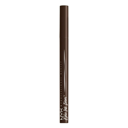 NYX Professional Makeup Epic Ink Liner, Waterproof Liquid Eyeliner, Dark Chocolate, 0.03 fl oz
