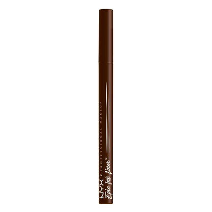 NYX Professional Makeup Epic Ink Liner, Waterproof Liquid Eyeliner Pen - Milk Chocolate, Milk Chocolate, 0.03 fl oz