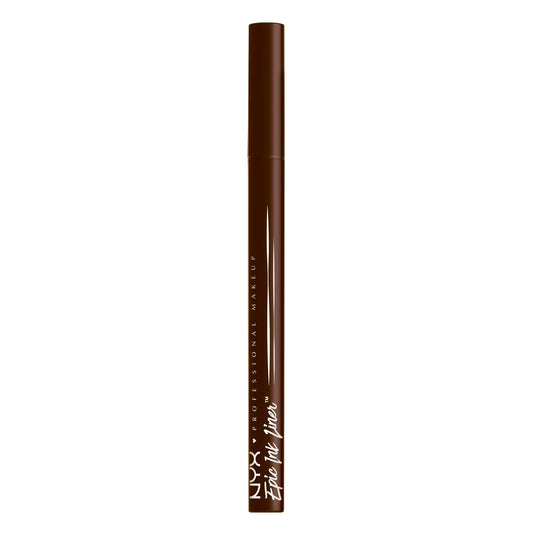 NYX Professional Makeup Epic Ink Liner, Waterproof Liquid Eyeliner Pen - Milk Chocolate, Milk Chocolate, 0.03 fl oz