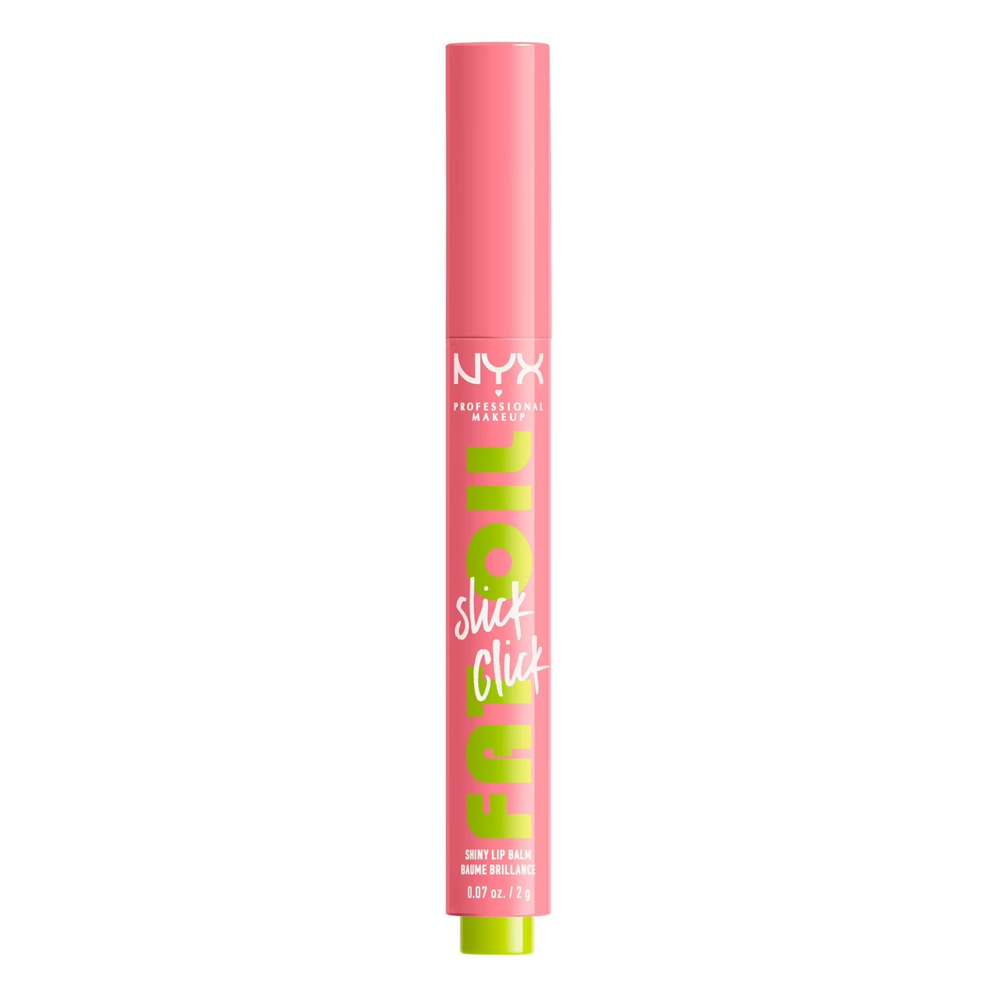 NYX Professional Makeup Fat Oil Slick Click Hydrating Tinted Lip Gloss with Lightweight Hydration, Clout, 0.07 oz