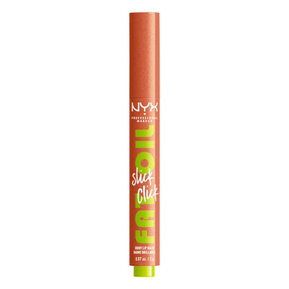 NYX Professional Makeup Fat Oil Slick Click Hydrating Tinted Lip Gloss with Lightweight Hydration, Hits Different, 0.07 oz