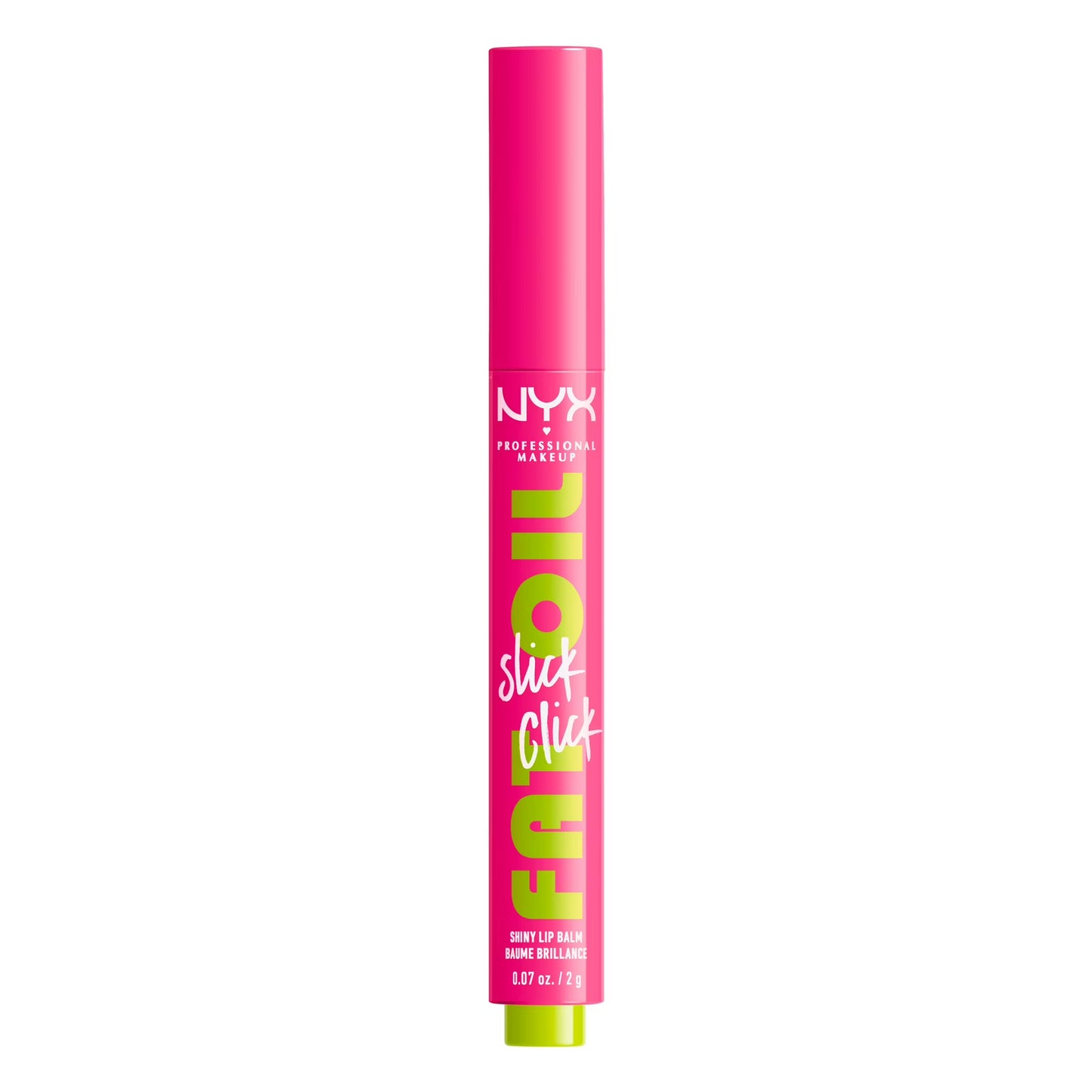 NYX Professional Makeup Fat Oil Slick Click Hydrating Tinted Lip Gloss with Lightweight Hydration, Thriving, 0.07 oz