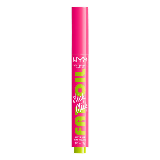NYX Professional Makeup Fat Oil Slick Click Hydrating Tinted Lip Gloss with Lightweight Hydration, Thriving, 0.07 oz