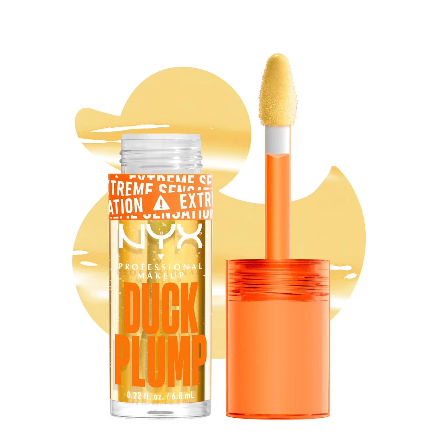 NYX Professional Makeup Duck Plump Extreme Sensation Lip Plumping Gloss Clearly Spicy, 0.23 fl oz