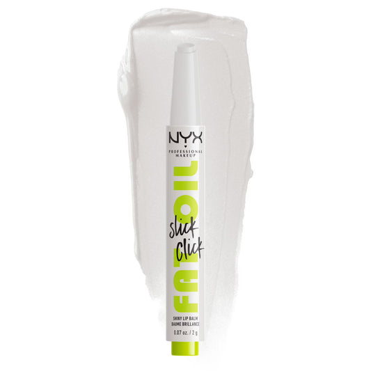 NYX Professional Makeup Fat Oil Slick Click Hydrating Tinted Lip Gloss with Lightweight Hydration, Going Live, 0.07 oz