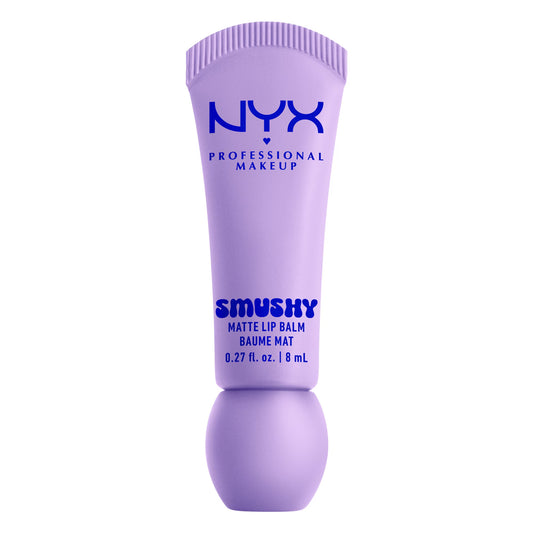 NYX Professional Makeup Smushy Matte Lip Balm, Sugar Smush, Clear, 0.27 fl oz