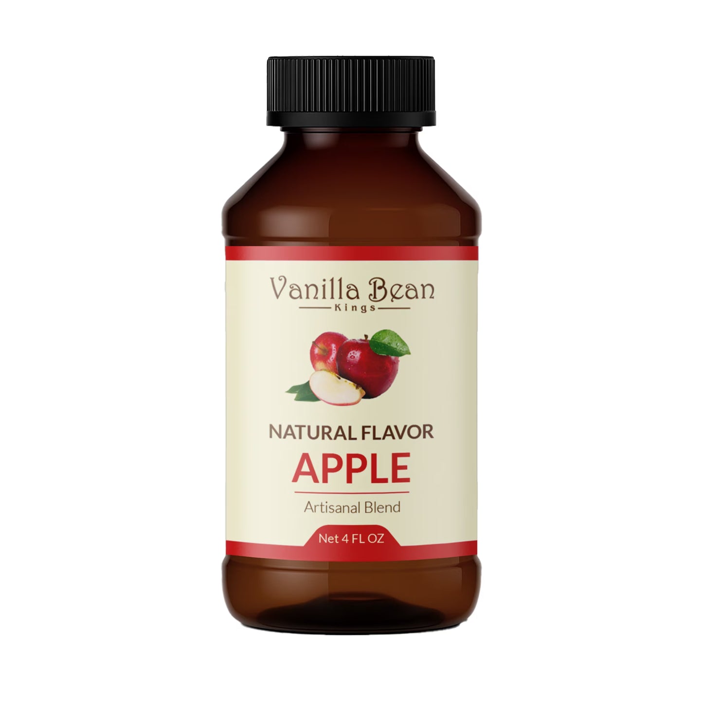 Natural Apple Extract for Baking and Flavoring - 4 OZ - Natural Flavors for Baked Goods, Desserts, & Cooking
