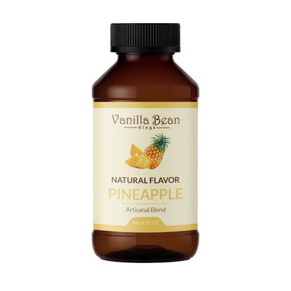 Natural Pineapple Extract for Baking and Flavoring - 4 OZ - Natural Flavors for Baked Goods, Desserts, & Cooking