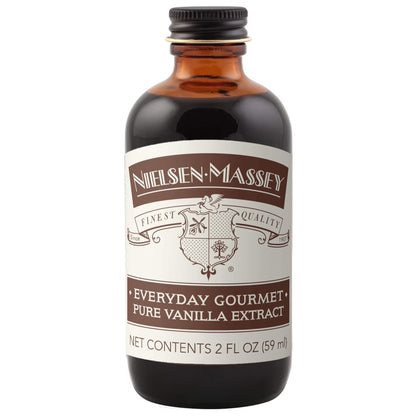 Nielsen-Massey Everyday Gourmet Pure Vanilla Extract, 2 oz – Premium Baking Vanilla for Cookies, Cakes & More