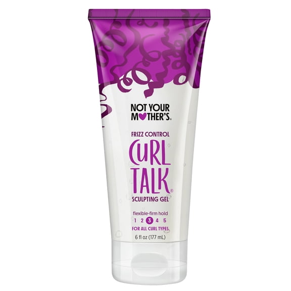 Not Your Mother's Curl Talk Defining Cream, Frizz Control Gel, and Curl Activating Mousse, 3 Pack