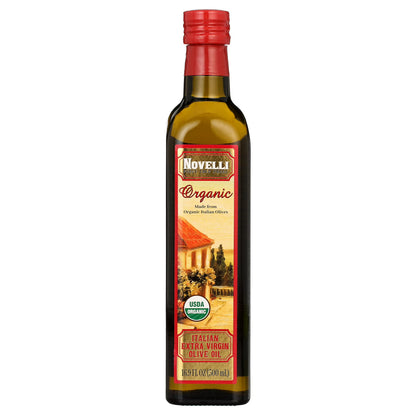 (2 pack) Novelli 100% Italian Organic Extra Virgin Olive Oil 16.9floz