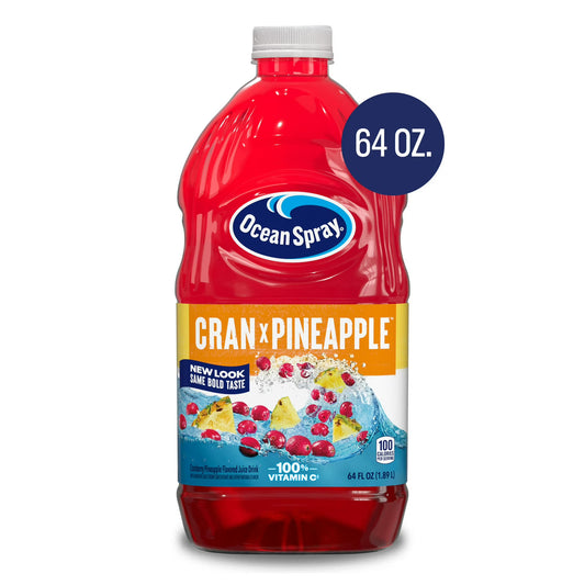 Ocean Spray Cran-Pineapple Cranberry Pineapple Juice Drink, 64 fl oz Bottle