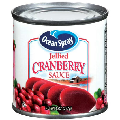 Ocean Spray Jellied Cranberry Sauce, 8 oz