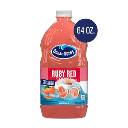 Ocean Spray Ruby Red Grapefruit Juice Drink, 64 fl oz Bottle