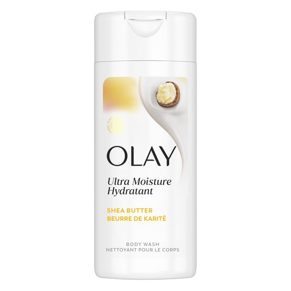 (3 pack) Olay Ultra Moisture Body Wash with Shea Butter, All Skin Types, 3 fl oz