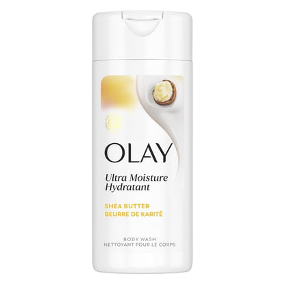 (3 pack) Olay Ultra Moisture Body Wash with Shea Butter, All Skin Types, 3 fl oz