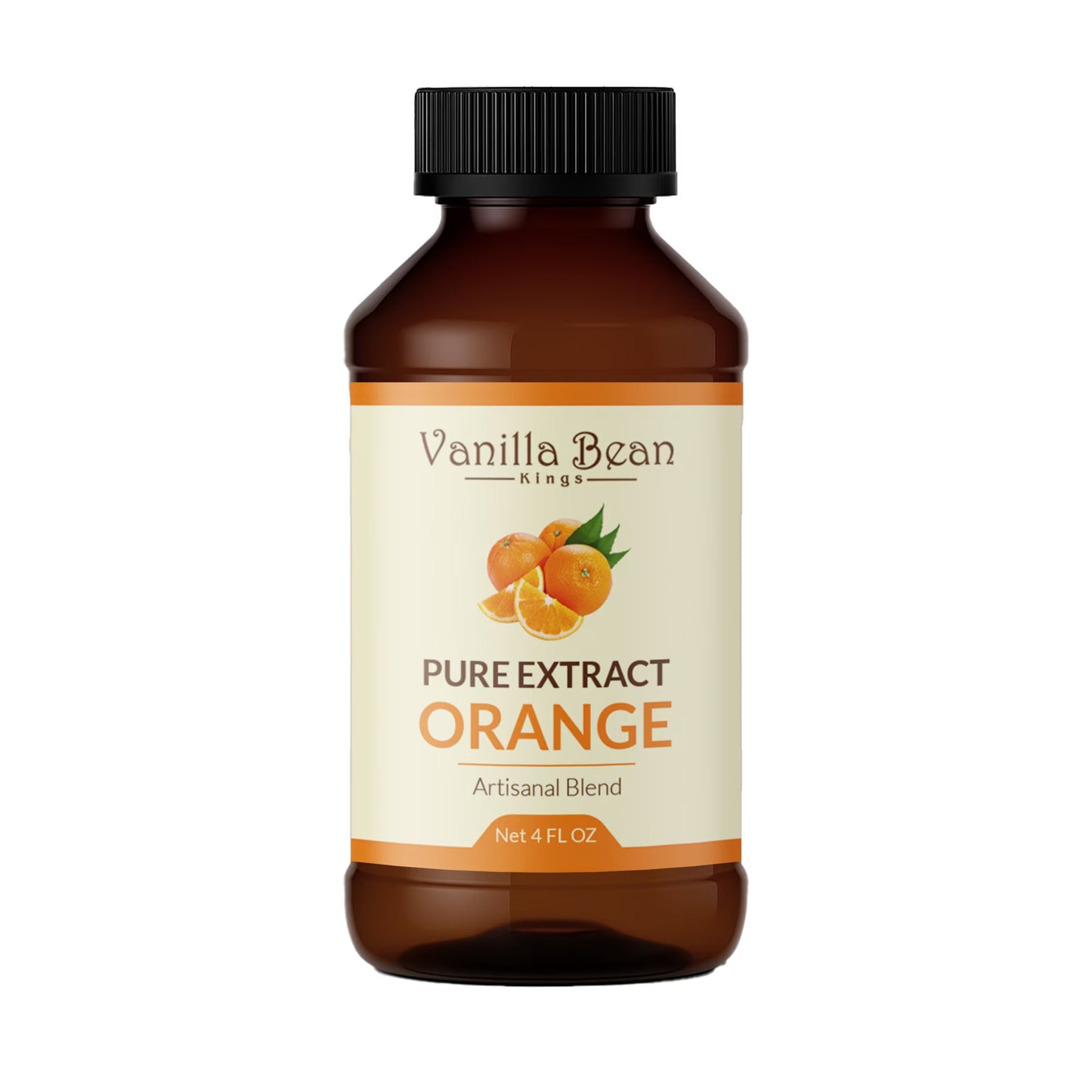 Orange Extract for Baking and Flavoring - 4 OZ - Natural Flavors for Baked Goods, Desserts, & Cooking
