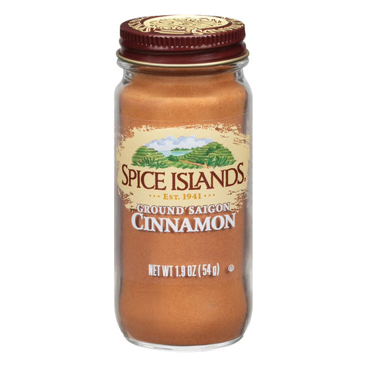 Pack Of 2 Spice Islands Ground&nbsp;Saigon Cinnamon, 1.9 oz (Package May Vary)