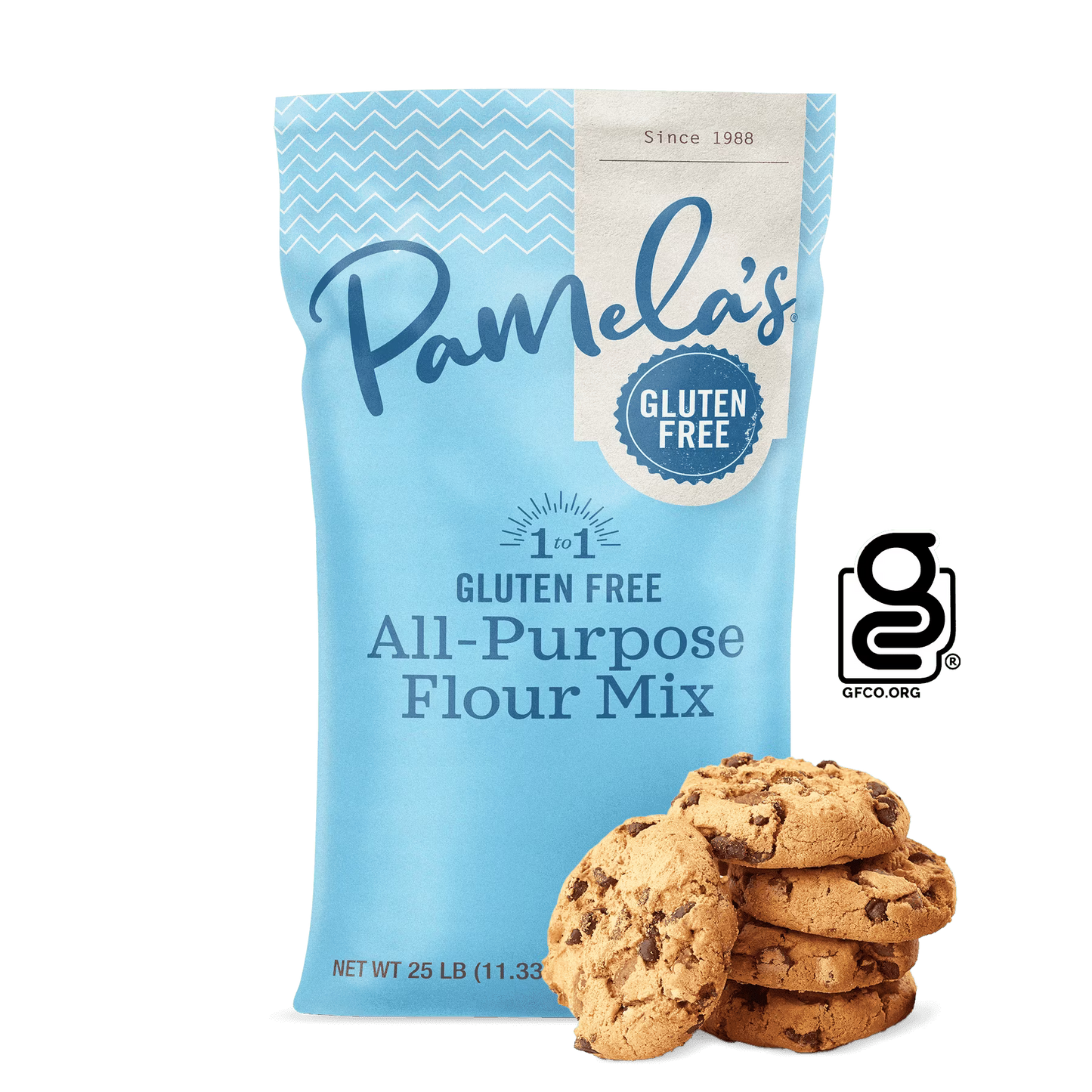 Pamela’s Gluten-Free All-Purpose Flour Mix, 25 lb Bag