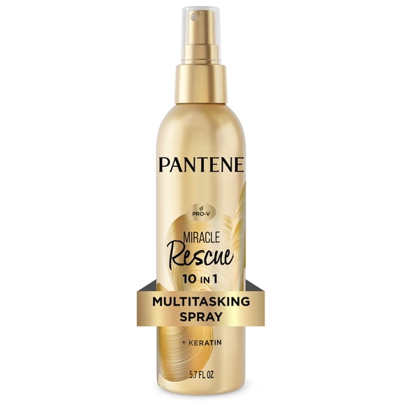 Pantene Volume Shampoo and Miracle Rescue 10 in 1 Multitasking Leave in Conditioner