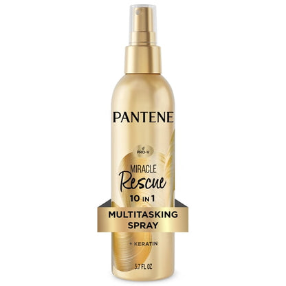 Pantene Volume Shampoo and Miracle Rescue 10 in 1 Multitasking Leave in Conditioner