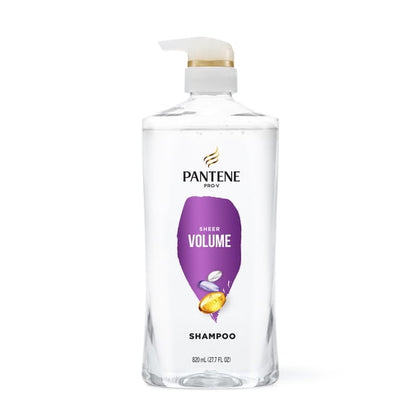 Pantene Volume Shampoo and Miracle Rescue 10 in 1 Multitasking Leave in Conditioner