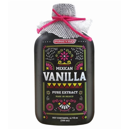 Mexican Vanilla Pure Extract | 6.7 fl. oz. | Perfect Mother’s Day Gift for Bakers | Ideal for Baking, Cooking & Desserts | Premium Artisanal | 100% Vegan & Kosher | Non-GMO & Gluten-Free