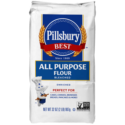 Pillsbury All Purpose Flour, 2 Lb Bag