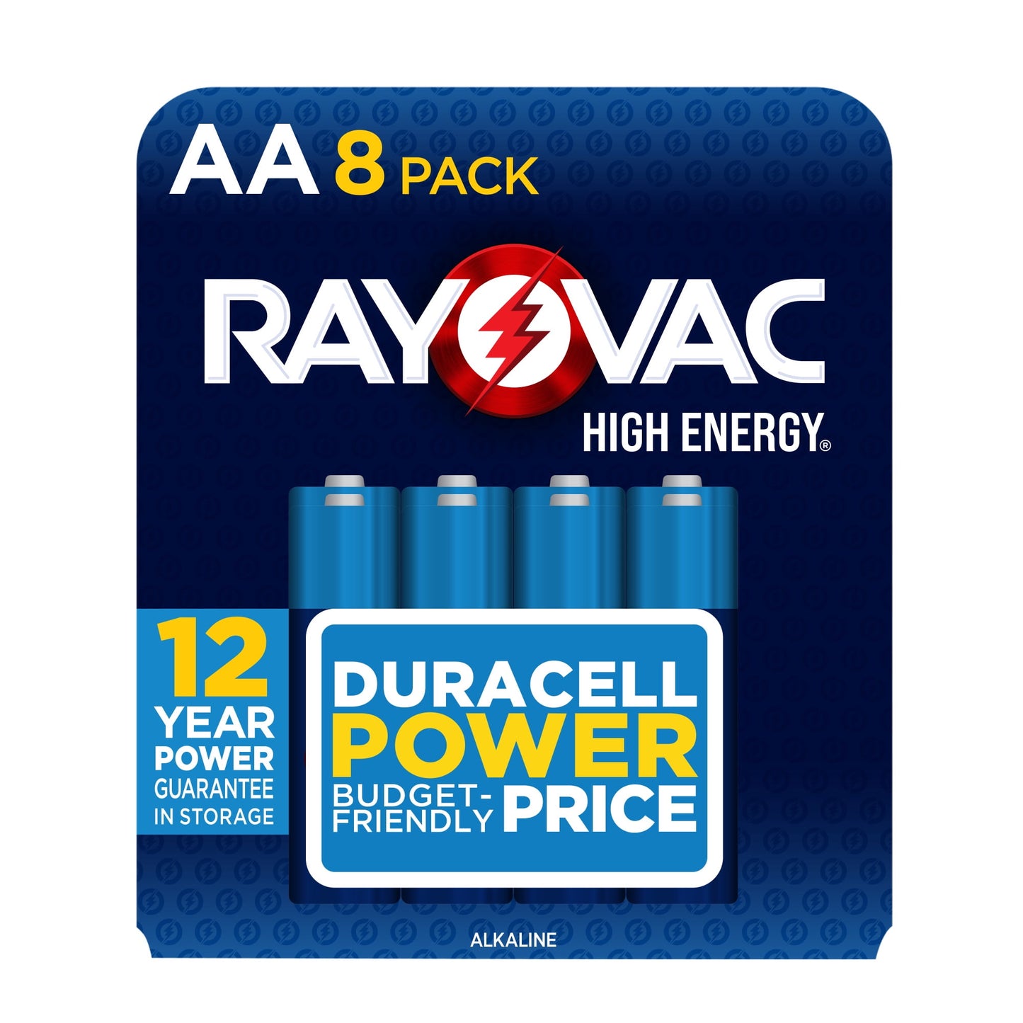 Rayovac High Energy (8 Pack), Double A Batteries