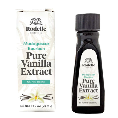 Rodelle Madagascar Pure Vanilla Extract, 1 fluid ounce, liquid