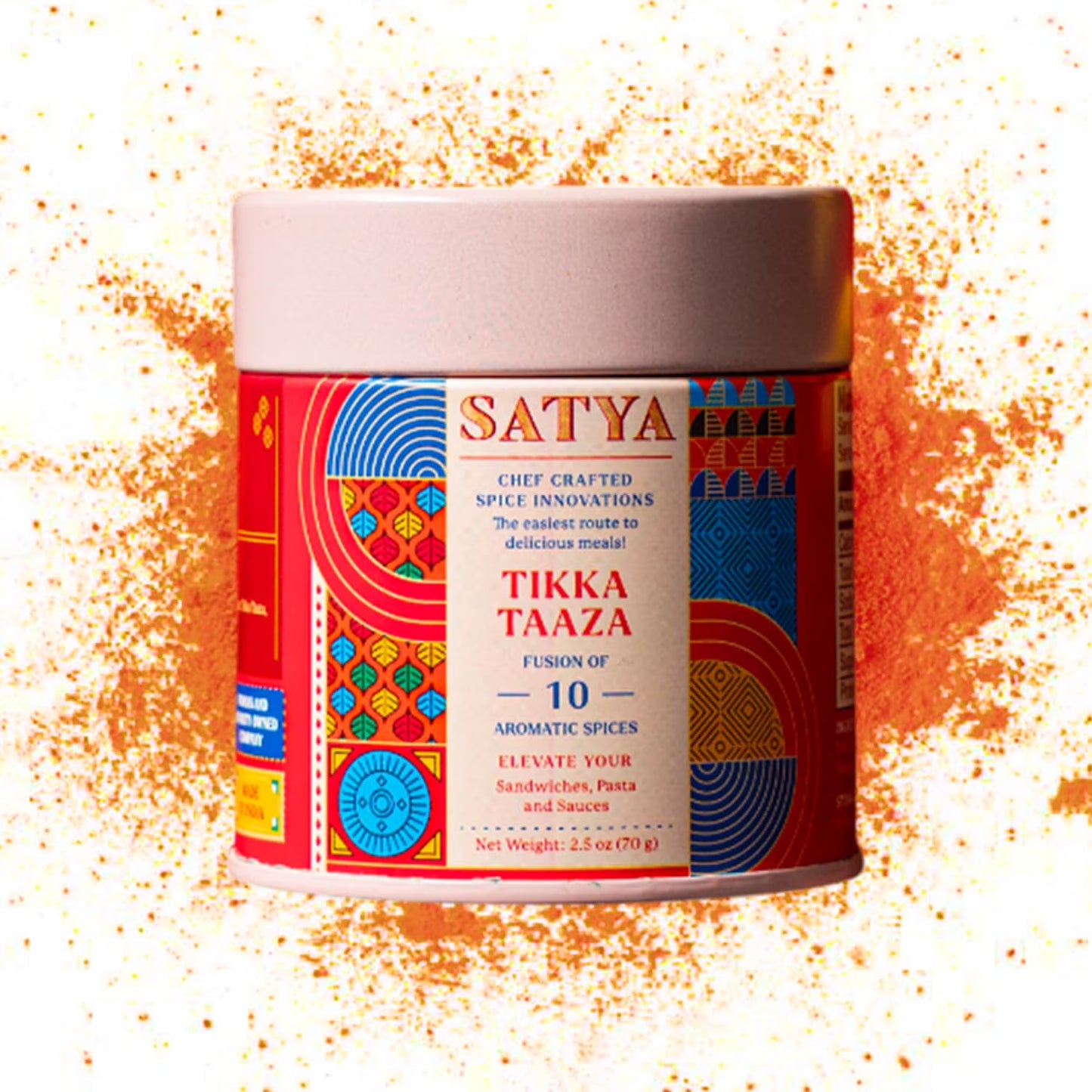 Satya Blends, Tikka Taaza, Tomato, Smoky, Tikka Masala Seasoning 2.5 oz
