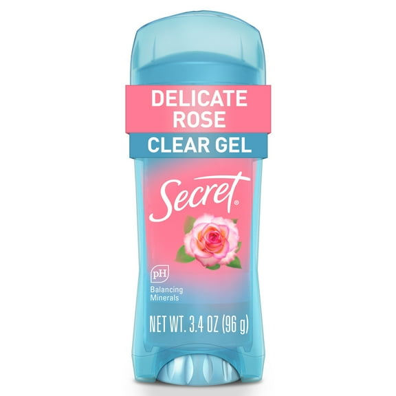 Secret Invisible Solid Antiperspirant Deodorant, Rose Scent, 2.6 oz