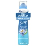 Secret Dry Spray Antiperspirant Deodorant, Waterlily and Argan Oil, 4.1 oz