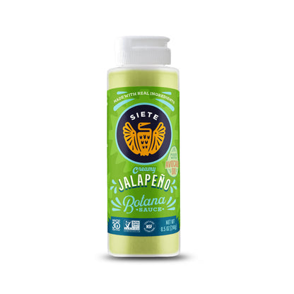 Siete Family Foods, Creamy Jalapeno Botana Sauce, 8.5 oz