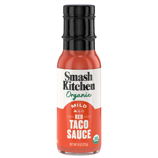 Smash Kitchen Organic Mild Red Taco Sauce, 8 oz
