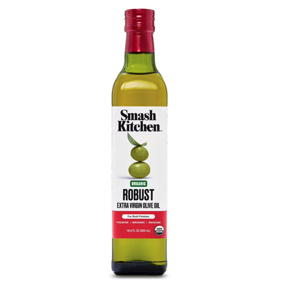 Smash Kitchen Organic Robust Extra Virgin Olive Oil, 16.9 fl oz