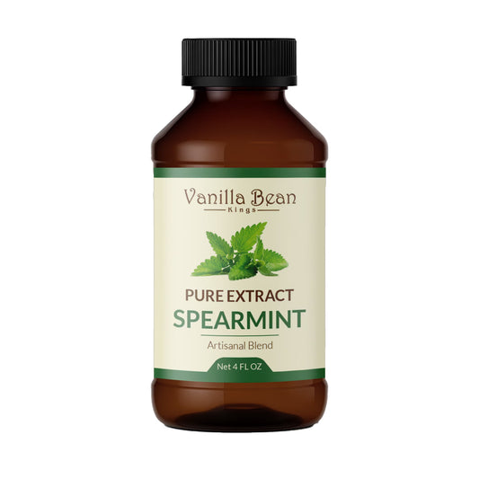 Spearmint Extract for Baking and Flavoring - 4 OZ - Natural Flavors for Baked Goods, Desserts, & Cooking