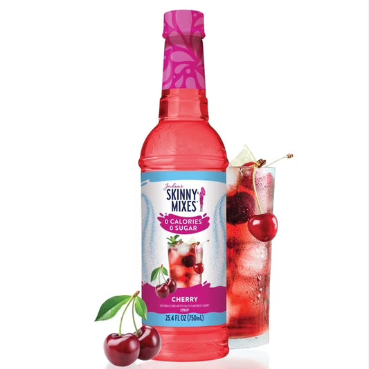 Jordan's Skinny Mixes Sugar Free Cherry Syrup, 25.4 Fl Oz