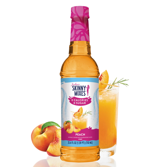 Jordan's Skinny Mixes Sugar Free Peach Syrup, 25.4 Fl Oz