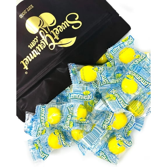 SweetGourmet Original LemonHead Candy Wrapped Bulk, 2 Pounds
