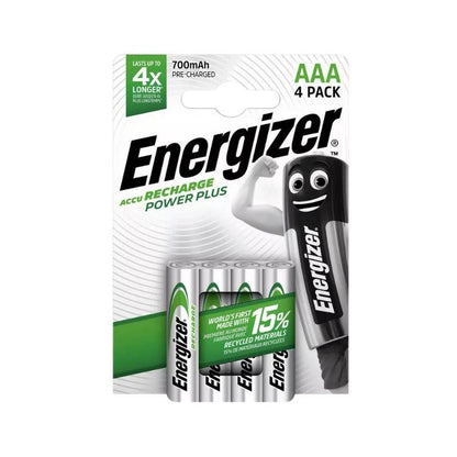 Energizer AAA Rechargeable Batteries 4 Pack, 3 Count = 12 Batteries
