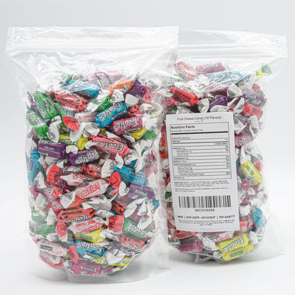 Tootsie Frooties Taffy Candy Assorted Mix (10 Flavors) – Tootsie Rolls Bulk Bag, Individually Wrapped Ultimate Variety, 2 lb (290 Pieces)