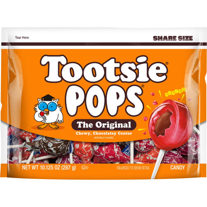 Tootsie Pops, The Original, Assorted Flavor Gluten Free Lollipops, 10.12 oz