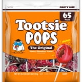 Tootsie Pops, The Original, Assorted Peanut Free and Gluten Free Lollipops, 65 Count