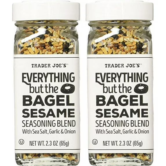Trader Joe's Everything but the Bagel Sesame Seasoning Blend (pack of 2)